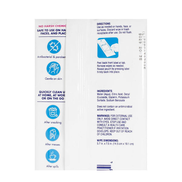 Purell Hand Sanitizing Wipes - Clean Refreshing Scent - 40 Count Canister ( Pack of 6) | Buy Now with Express International Delivery