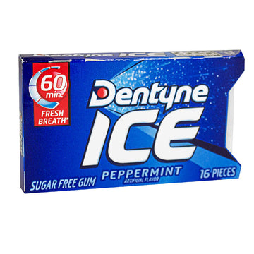 Dentyne Ice Peppermint Gum - 16 Pieces