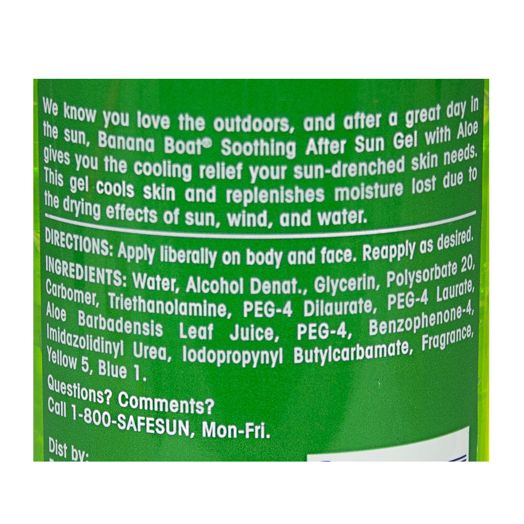 Banana Boat Soothing Aloe After Sun Gel