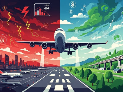 The Turbulent Skies Ahead: What Happens When US Air Travel Shrinks by 10%? - All Travel Sizes