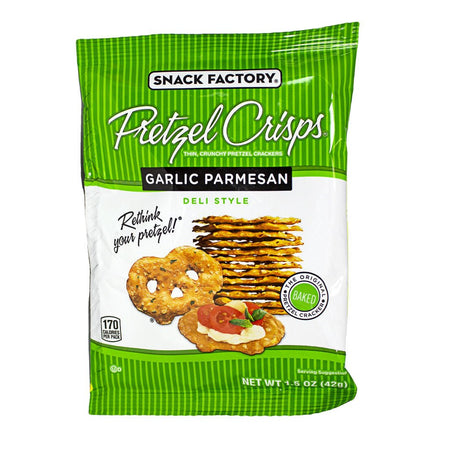 Snack Factory Pretzel Crisps Variety pack - 1.5 oz. - All Travel Sizes