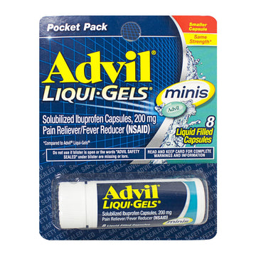 Advil Liqui-Gels Minis - Vial of 8