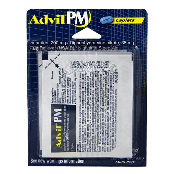 Advil PM Ibuprofen Carded - Card of 4