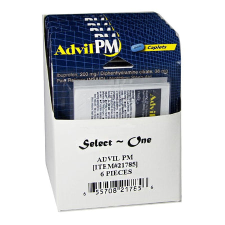 Advil PM Ibuprofen Carded - Card of 4 - All Travel Sizes