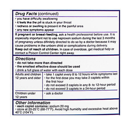 Aleve Carded - Card of 2 - All Travel Sizes