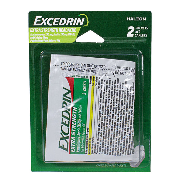 Excedrin Extra Strength Carded - Card of 4