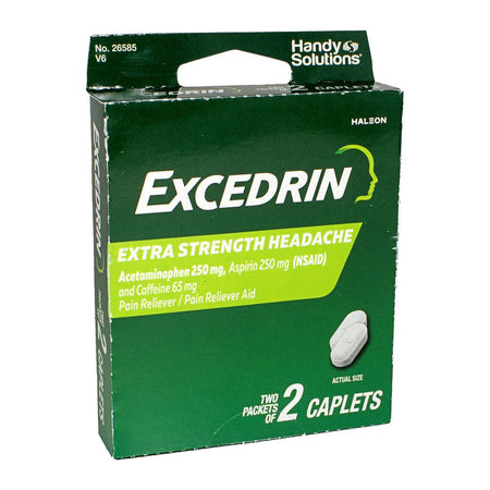 Excedrin Extra Strength - Box of 4 - All Travel Sizes