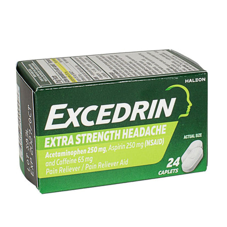 Excedrin Extra Strength - Box of 24 - All Travel Sizes
