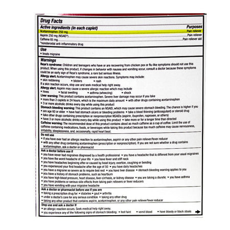 Excedrin Migraine - Pack of 2 - All Travel Sizes