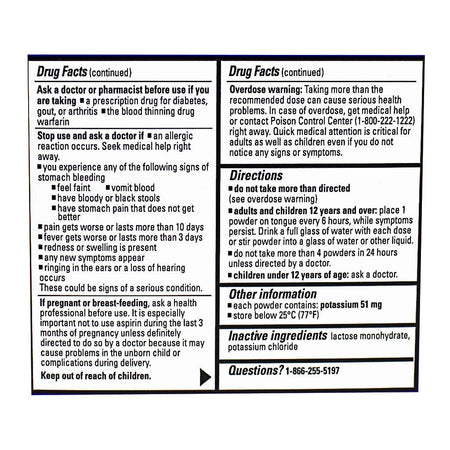 Goody's Extra Strength Headache Powder Sticks - Pack of 2 - All Travel Sizes