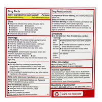 Tylenol Extra Strength Carded - Card of 4