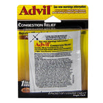 Advil Sinus Congestion Relief - Card of 1