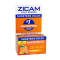 Zicam Cold Remedy Zinc Rapidmelts, Citrus - 25 Count - All Travel Sizes