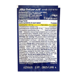 Alka-Seltzer Plus Cold - Pack of 2