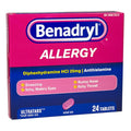 Benadryl Allergy Tablets - Box of 24 - All Travel Sizes
