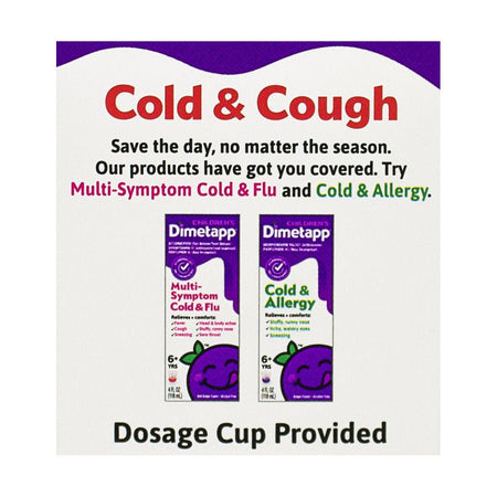 Children's Dimetapp Cold & Cough - 4 oz. - All Travel Sizes