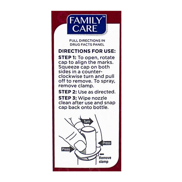 Family Care Nasal Spray - 0.5 oz.