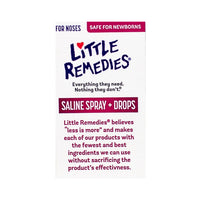 Little Remedies Saline Spray + Drops-  0.5 oz.