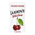 Luden's Wild Cherry Throat Drops - Bag of 30 - All Travel Sizes