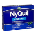 NyQuil Cold & Flu Relief - Box of 8 - All Travel Sizes