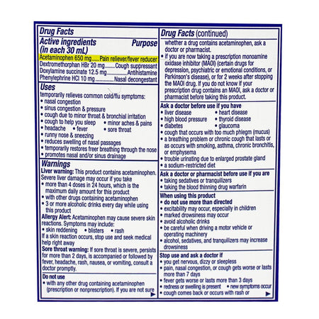 NyQuil Cold & Flu Relief - 1 oz. - All Travel Sizes