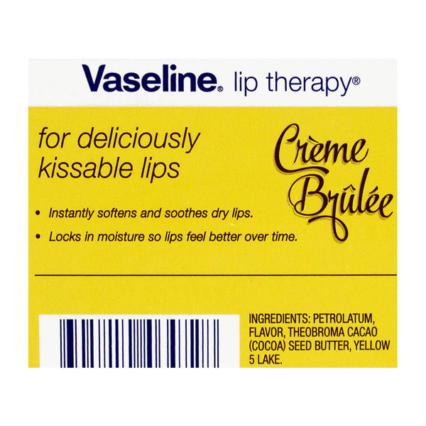 Vaseline Lip Therapy Creme Brulee - 0.25 oz. Jar