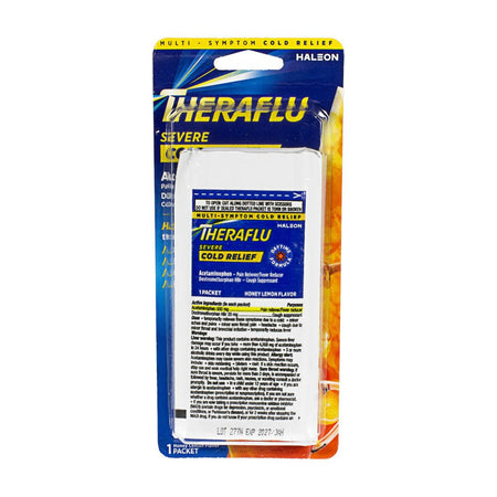 Theraflu Severe Cold & Cough Daytime - Card of 1 - All Travel Sizes