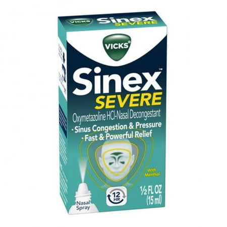 Vicks Sinex 12 Hour Nasal Spray - 0.5 oz. - All Travel Sizes