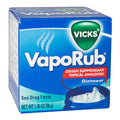 Vicks VapoRub Topical Analgesic Ointment - 1.76 oz. Jar - All Travel Sizes