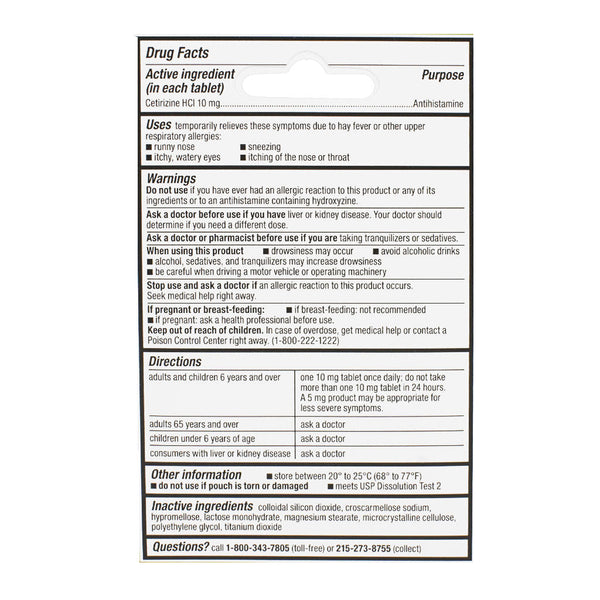 Zyrtec 24 Hour Allergy Relief - Box of 3