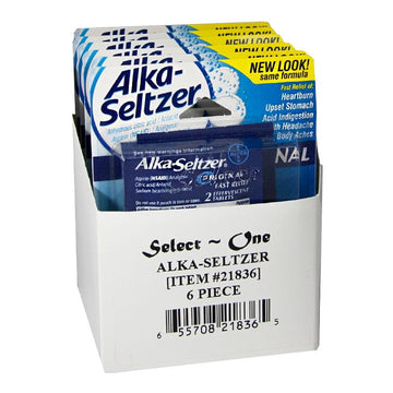 Alka-Seltzer Antacid & Pain Relief - Card of 4