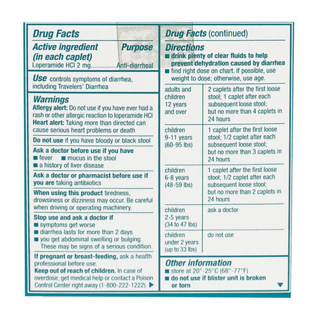 Imodium Multi - Symptom Relief - Box of 12 - All Travel Sizes