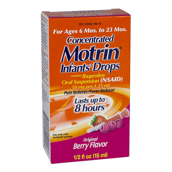 Motrin Concentrated Infants' Drops - 0.5 oz.