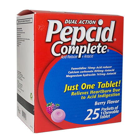 Pepcid Complete Chewables - Pack of 1 - All Travel Sizes
