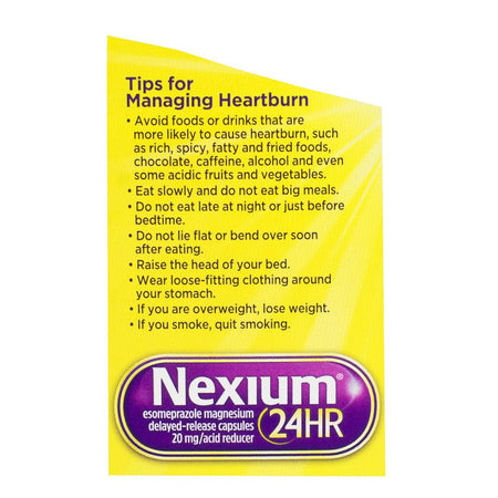 Nexium 24HR Acid Reducer 14ct. - All Travel Sizes