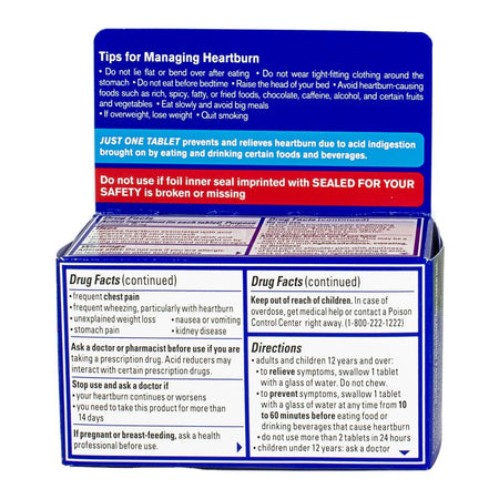 Pepcid Tablet Cool Arctic Mint 20ct - All Travel Sizes