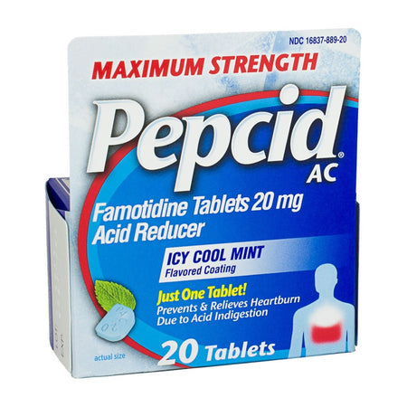 Pepcid Tablet Cool Arctic Mint 20ct - All Travel Sizes