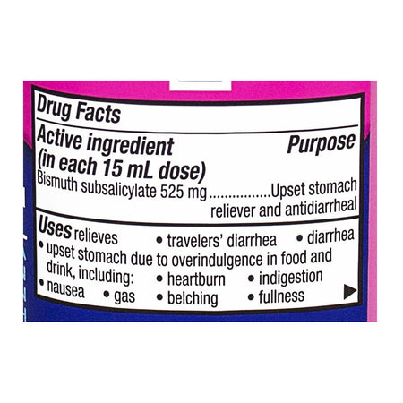 Pepto Bismol Max Strength Liquid - 4 oz. - All Travel Sizes