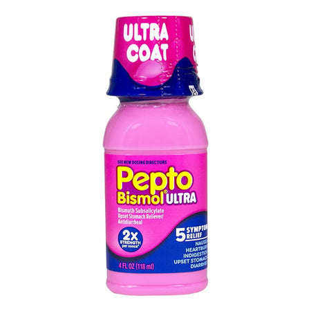 Pepto Bismol Max Strength Liquid - 4 oz. - All Travel Sizes