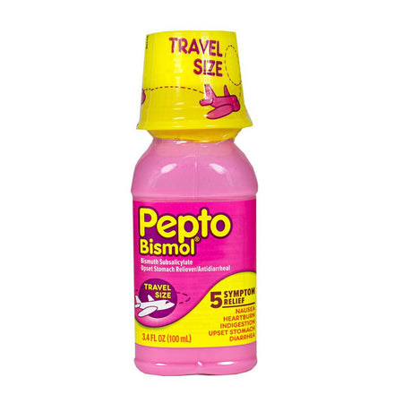 Pepto Bismol Original Flavor Travel Size - 3.4 oz. - All Travel Sizes