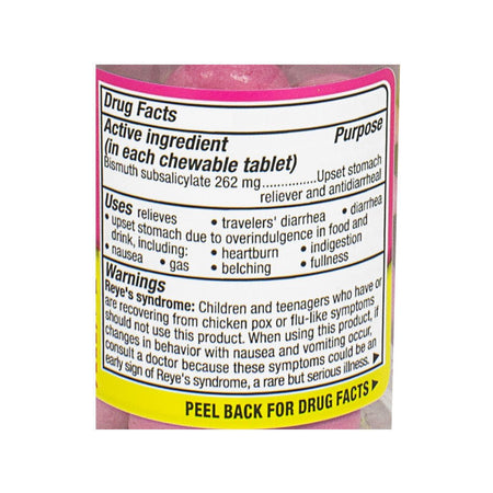 Pepto Bismol Chews - 24 count - All Travel Sizes