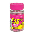 Pepto Bismol Chews - 24 count - All Travel Sizes