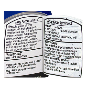 Tums EX 750 Chewy Bites Mixed berry - Box of 2