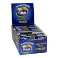 Tums EX 750 Assorted Fruit Antacid - Roll of 8 - All Travel Sizes