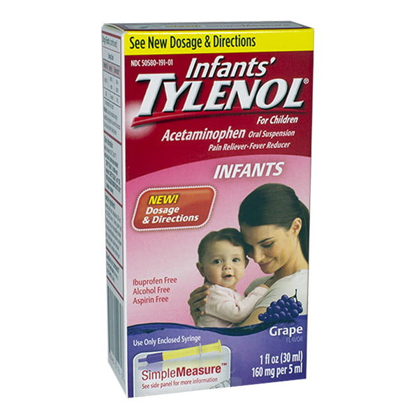 Tylenol Infants' Acetaminophen Oral Suspension - 1 oz.