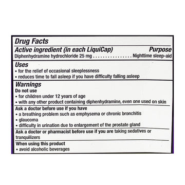 ZzzQuil Nighttime Sleep Aid Liquicaps - Box of 2