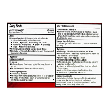 Cortizone - Aloe Creme Tube 0.5 oz. - All Travel Sizes