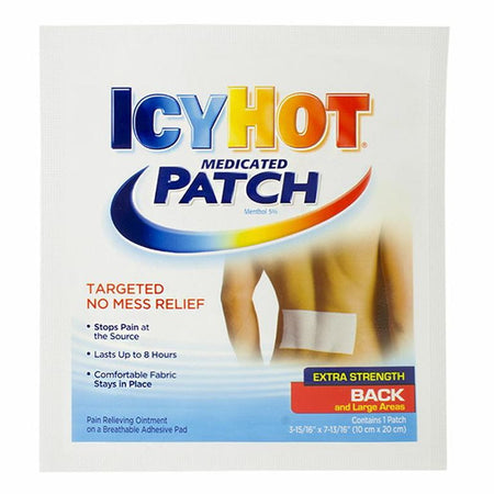 Icy Hot Medicated Patch - 10cm x 20cm - All Travel Sizes