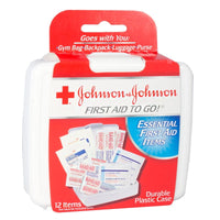 Johnson & Johnson First Aid Kit - 12 Piece Kit