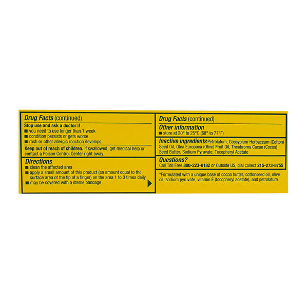 Neosporin Antibiotic Ointment - 0.9 gm. Foil Pack